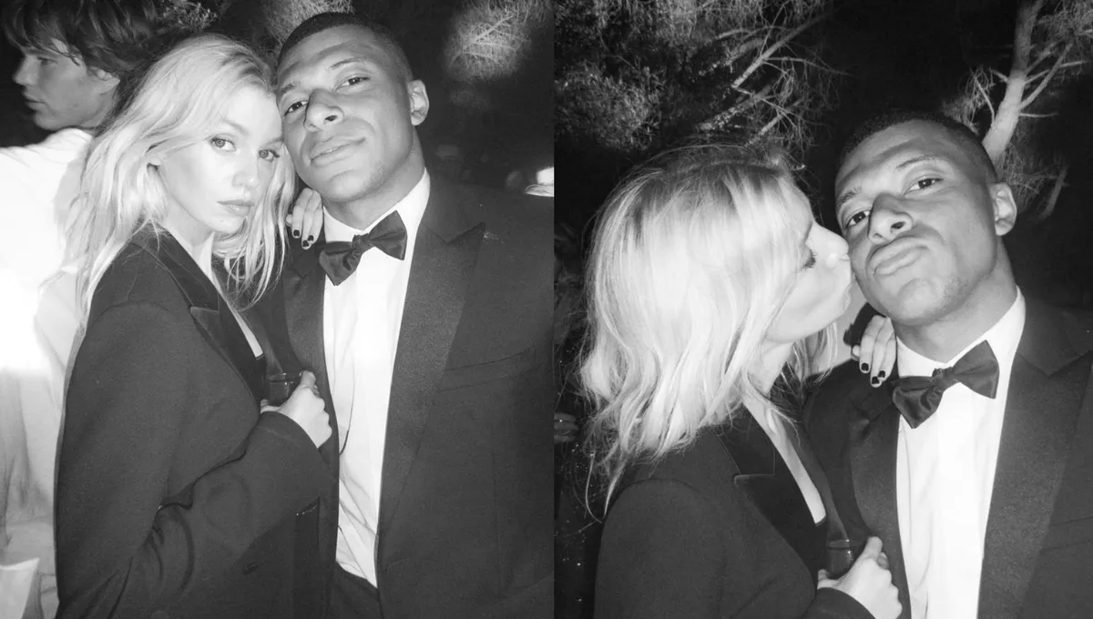 Kylian Mbappe girlfriend Stella Maxwell