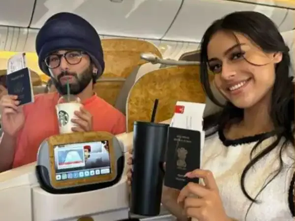 Nysa Devgan with Orhan