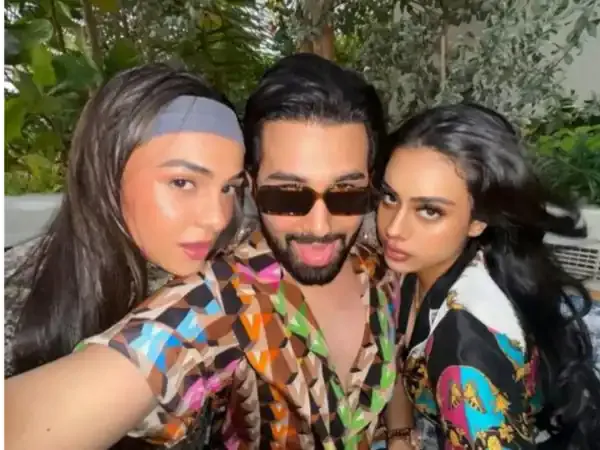 Nysa Devgan with Frends