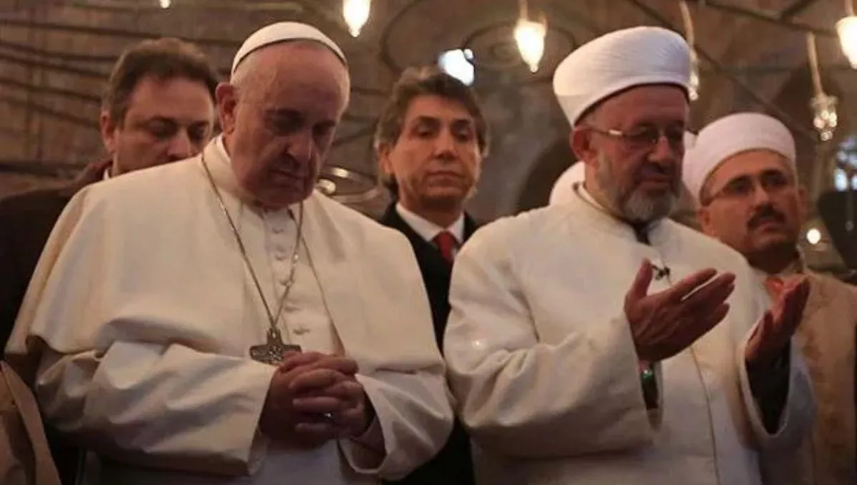 Pope Benedict XVI visited Turkey