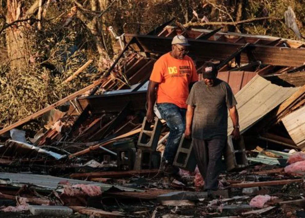 Alabama Hit By Tornadoes