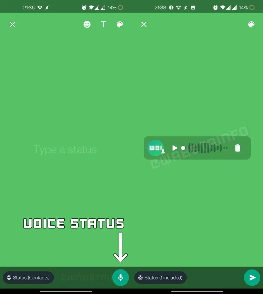 WhatsApp Voice Note