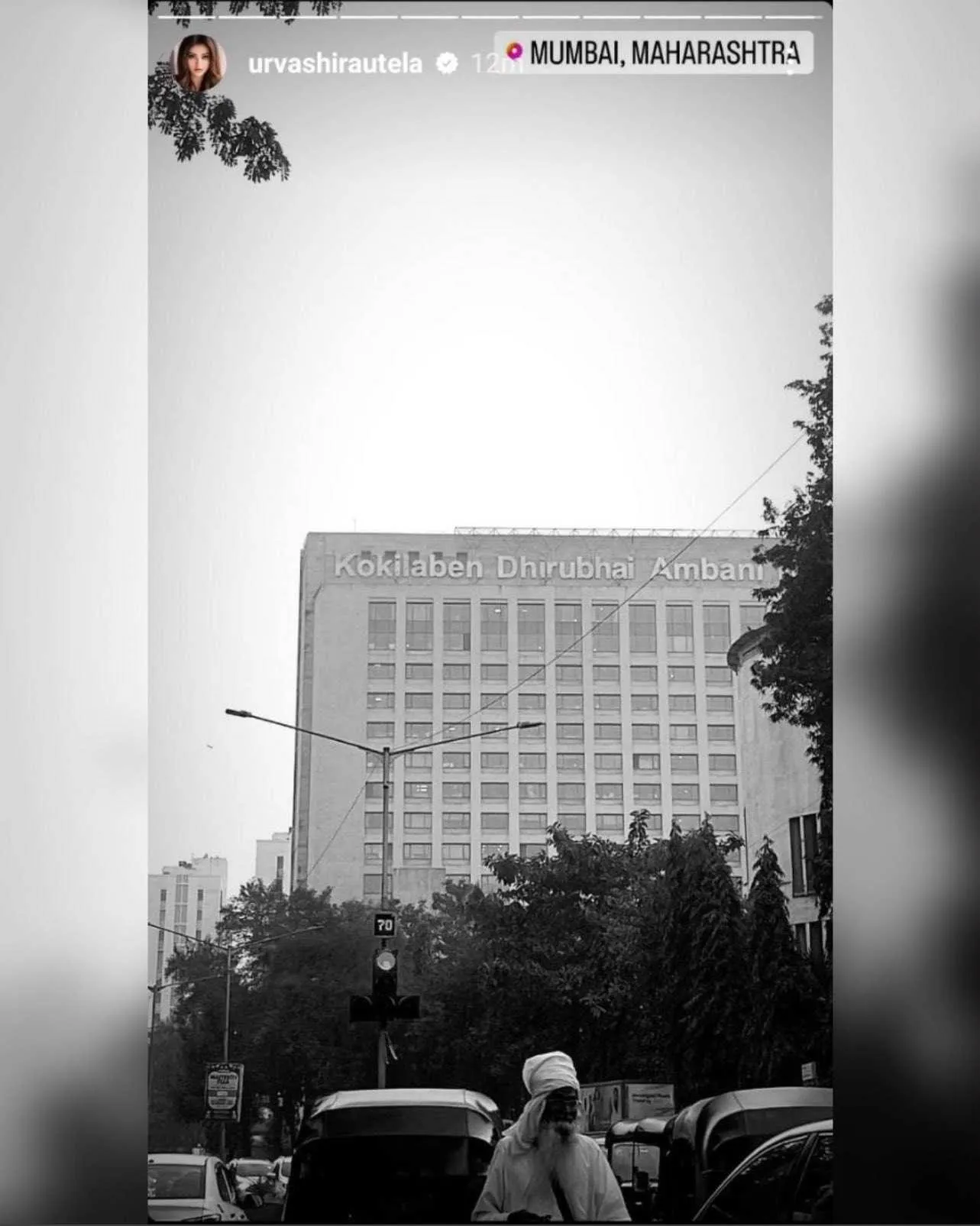 Urvashi Rautela Post