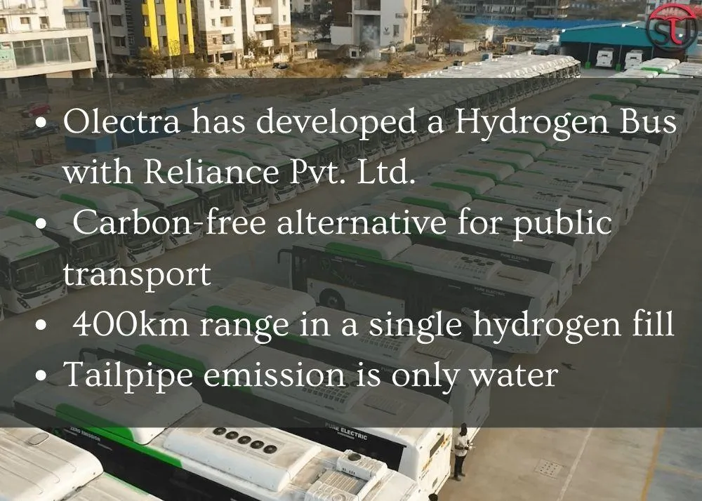 Olectra Hydrogen Bus