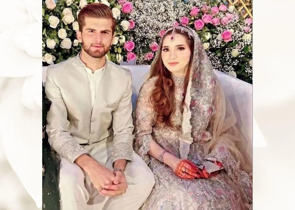 Shaheen Afridi Wedding Pictures