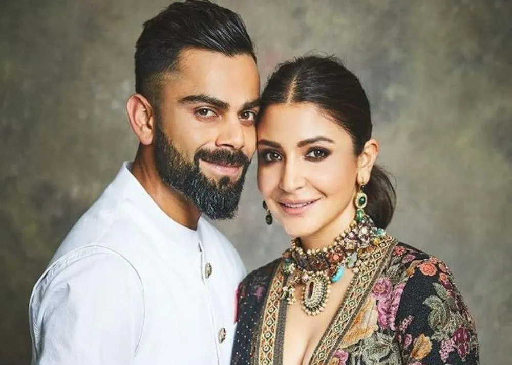 Virat Kohli and Anushka Sharma 