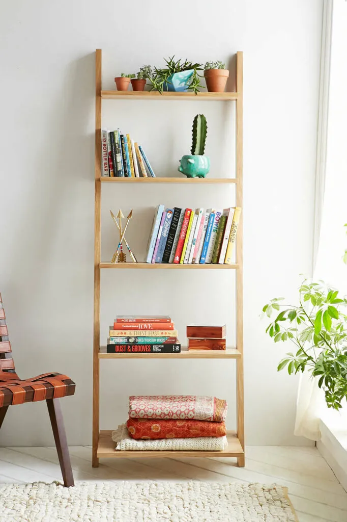 ladder shelf designs
