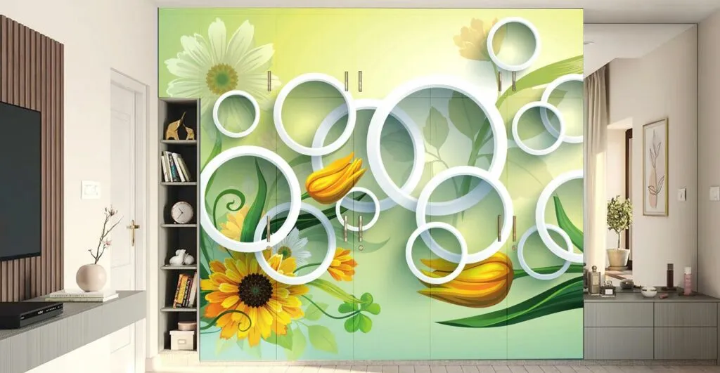 wardrobe with digital prints