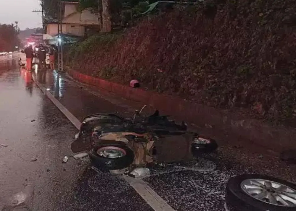 Jose K Mani Son Accident