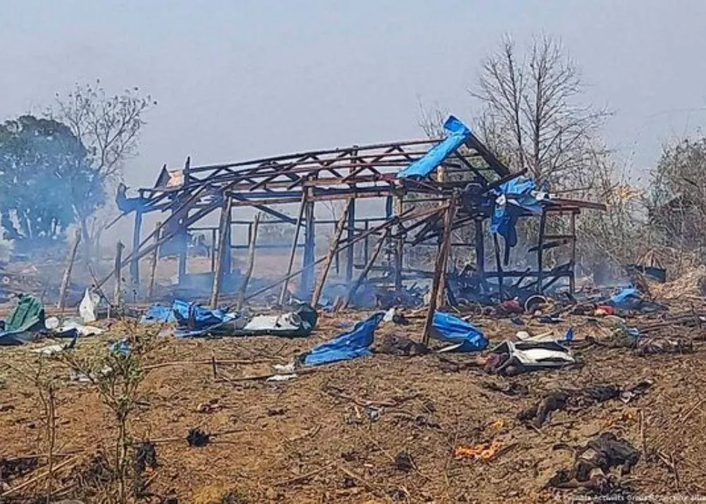 Myanmar Airstrike: Military Junta