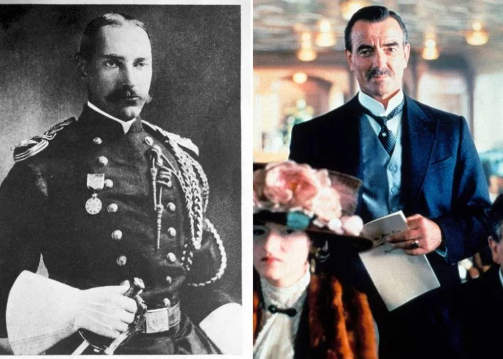 Titanic movie characters based on real life