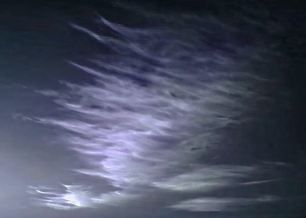 NASA Perseverance Rover click the images of drifting clouds