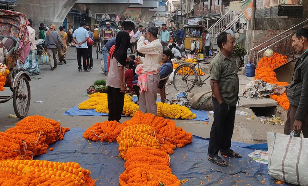 Flower market