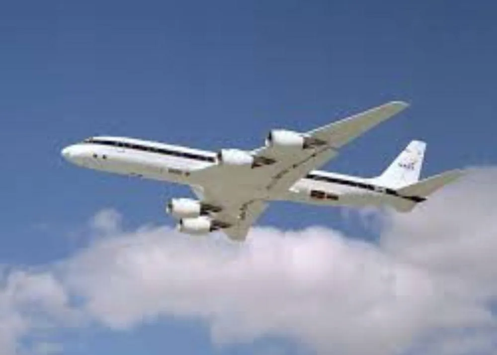 DC-8 plane