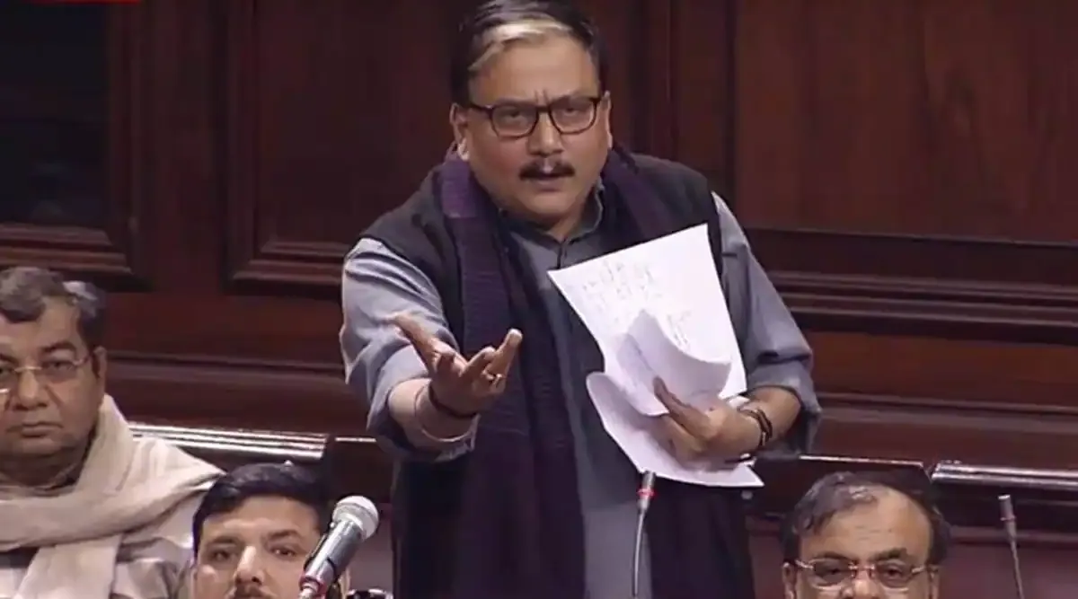 The Controversy Surrounding Manoj Jha's Statement in Rajya Sabha