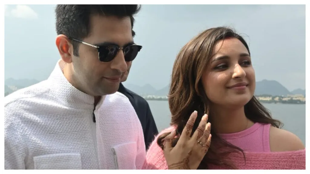 Parineeti-Raghav Wedding Wedding pictures of B Town's newly married couple Raghav Chadha and Parineeti Chopra