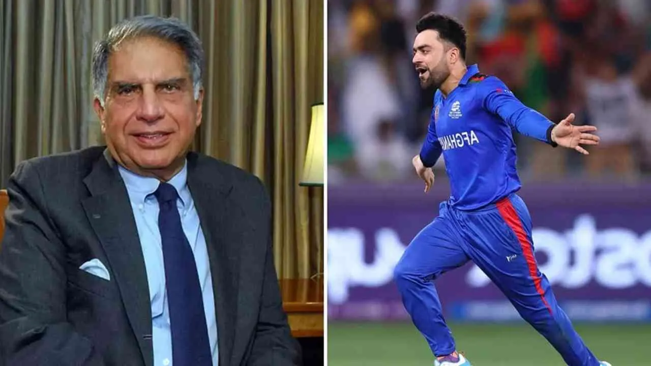  Ratan Tata and Rashid Khan 