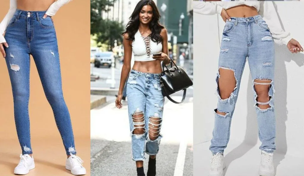 Ripped jeans