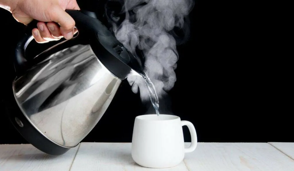 Avoid Drinking hot water