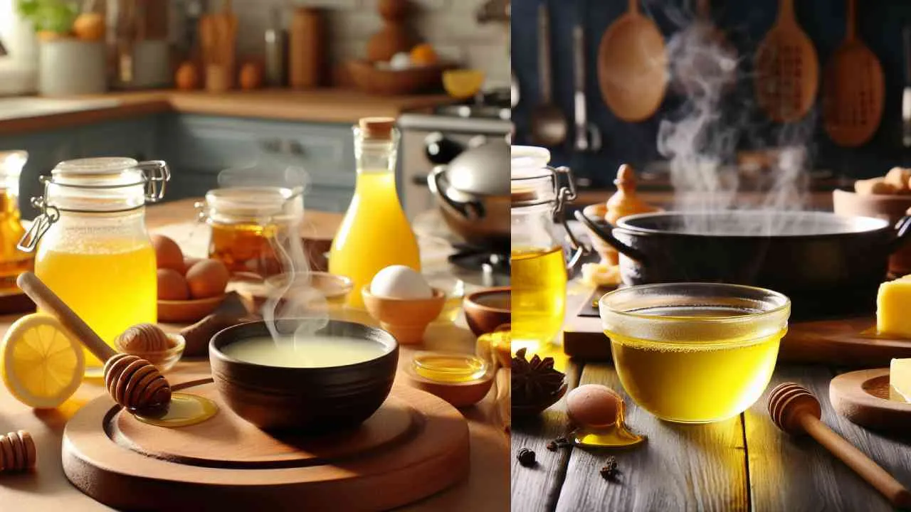 ghee with warm water