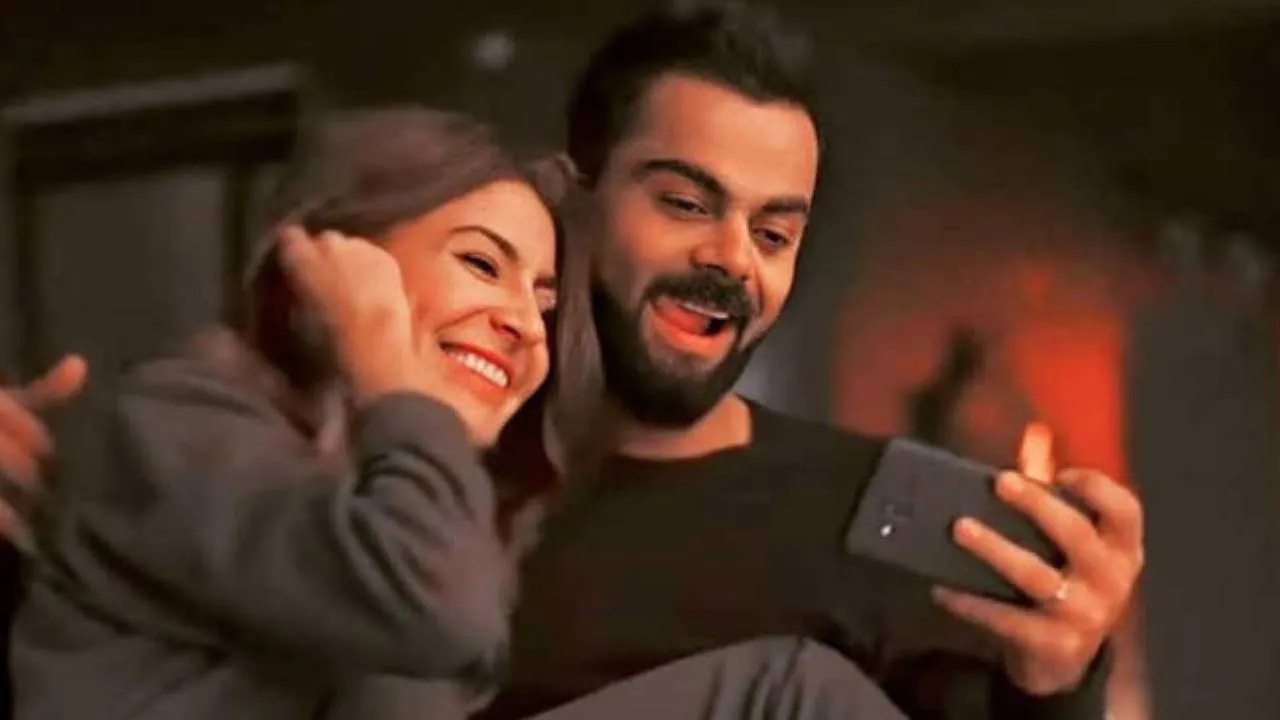 Virat Kohli and Anushka Sharma