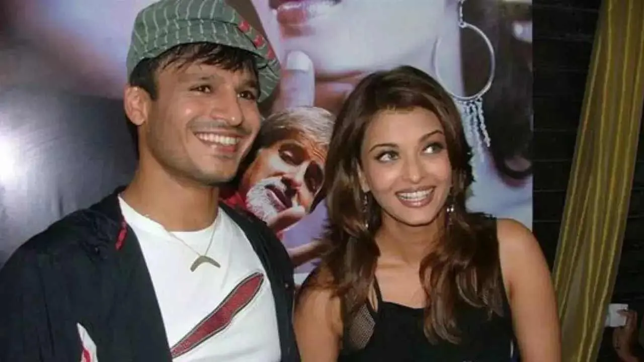 Vivek Oberoi and Aishwarya Rai