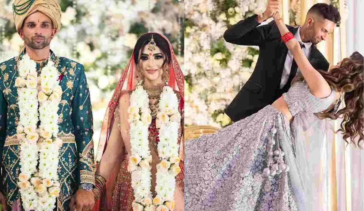 Keshav Maharaj and Lerisha Maharaj marriage 