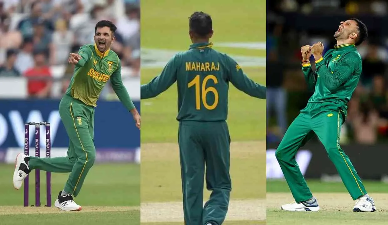 Keshav Maharaj and Lerisha