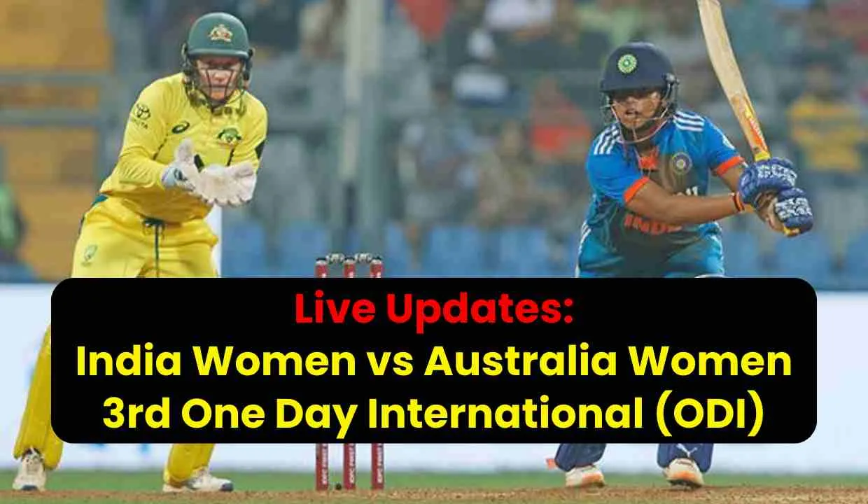 Live Updates: India Women vs Australia Women 3rd One Day International (ODI)