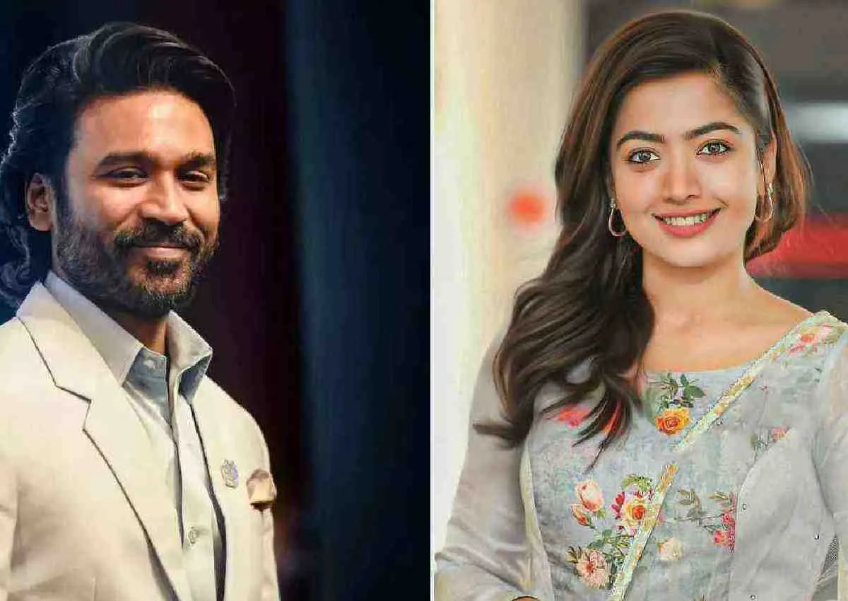 Rashmika Mandanna with Dhanush 