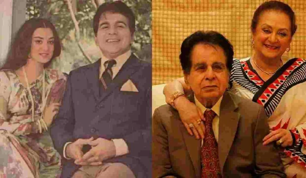 Saaira Banu at dilip kumar