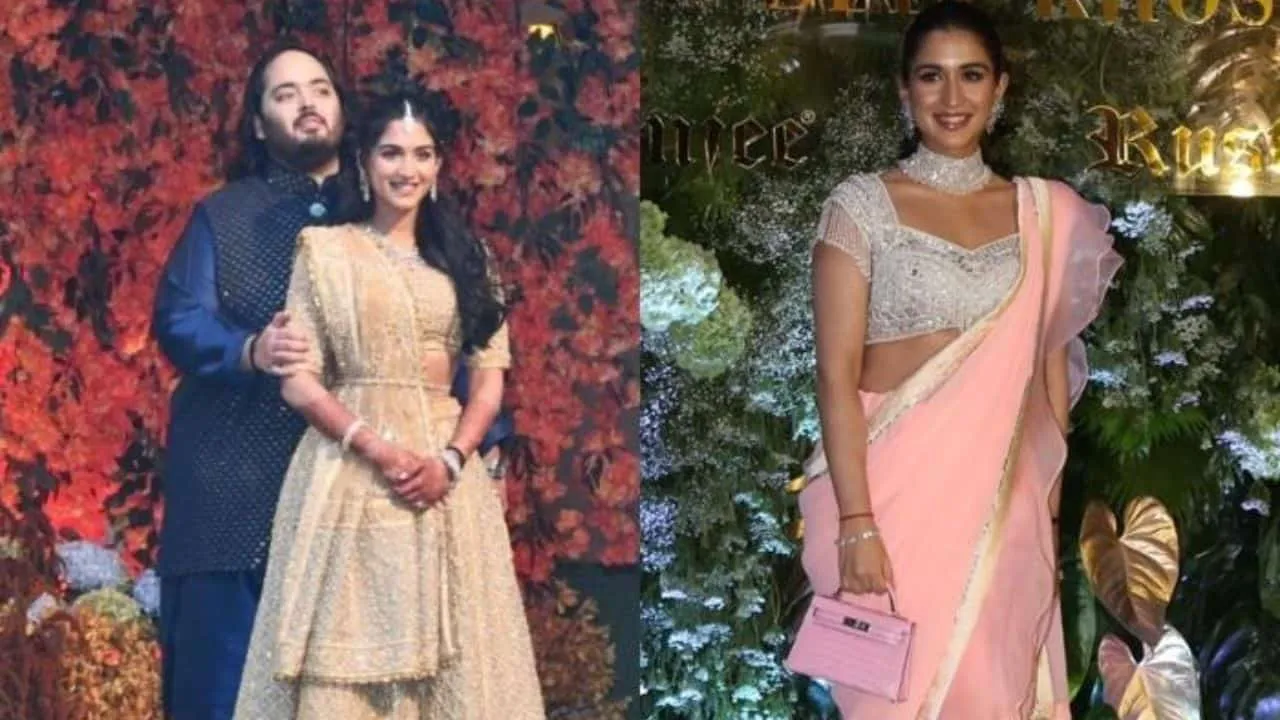 Radhika Merchant Background<br />
