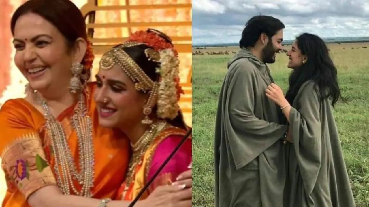 Radhika Merchant Background<br />
