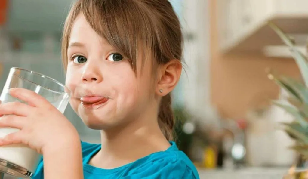 Milk is the best food for small children