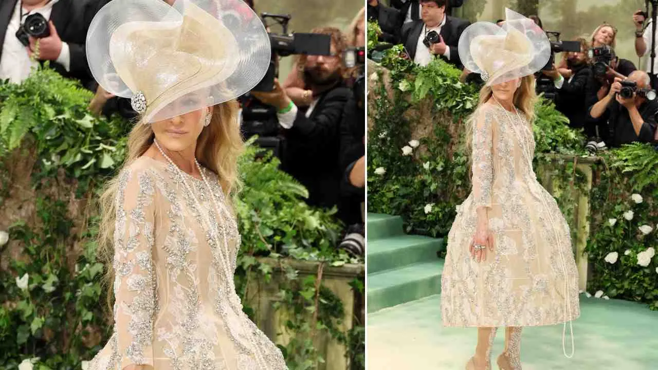 Actress Sarah Jessica Parker was seen at Met Gala