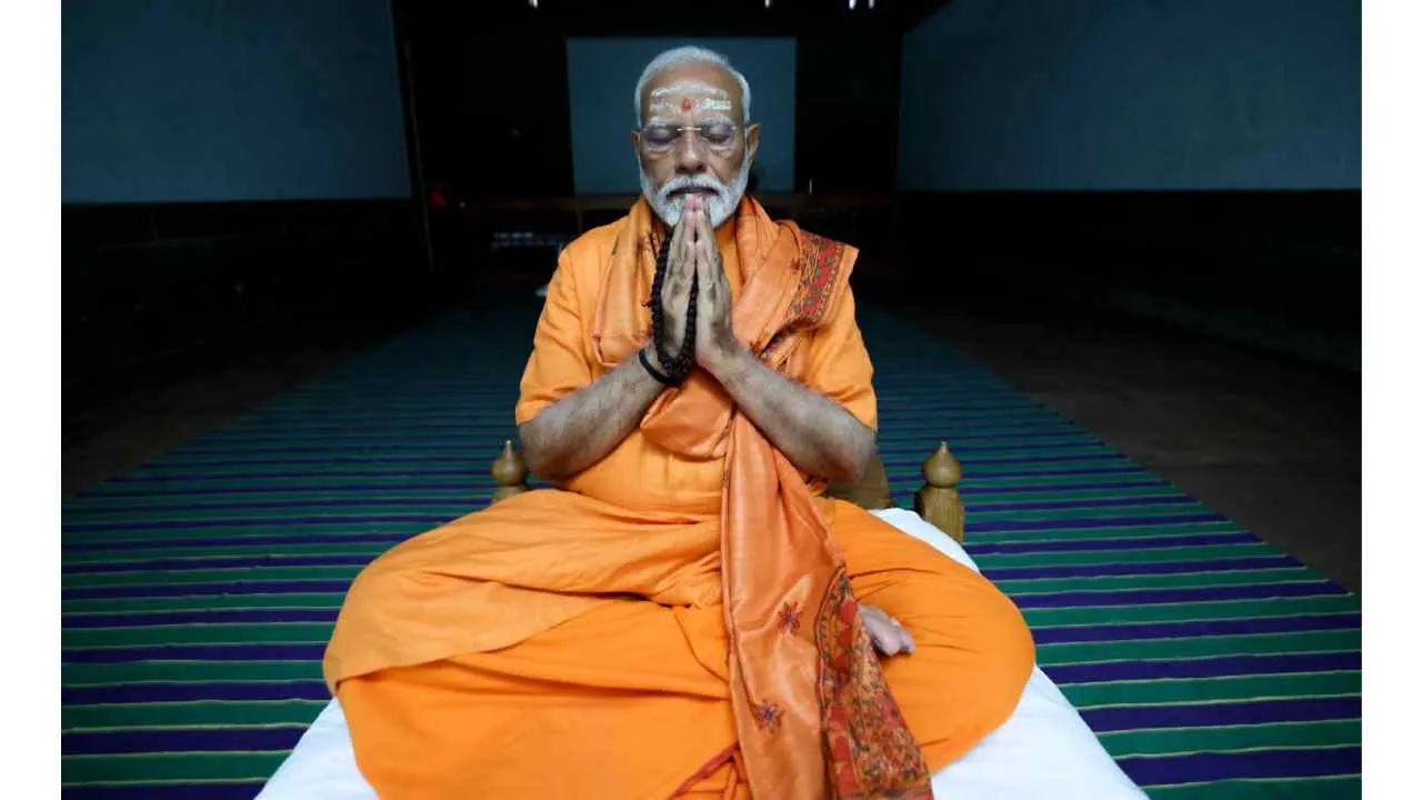 PM Modi's Spiritual Retreat: 45-Hour Meditation at Vivekananda Rock Memorial