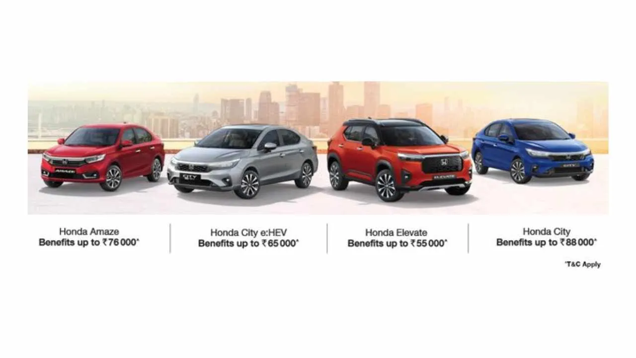 Discount on Honda Cars in June 2024