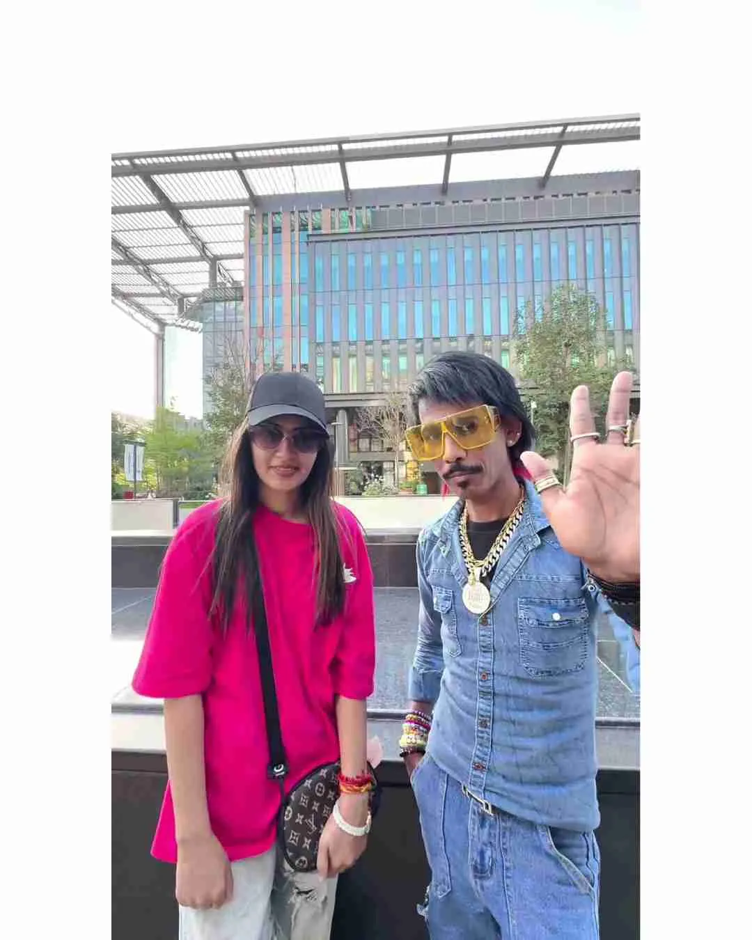 Chandrika Gera Dixit with Dolly Chaiwala