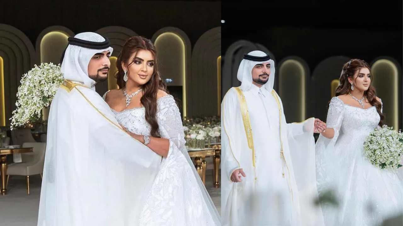 Sheikha Mahra Bint and Sheikh Mana Al Maktoum