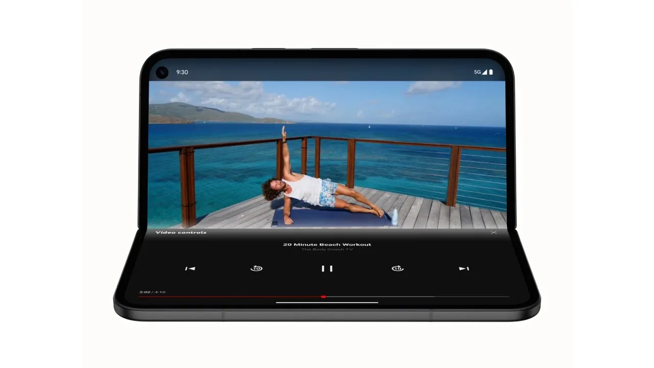 The screen of Google Pixel 9 Pro Fold