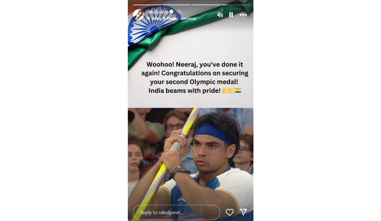 Neeraj Chopra's Silver Medal Victory: Bollywood Celebs Share Their Joy