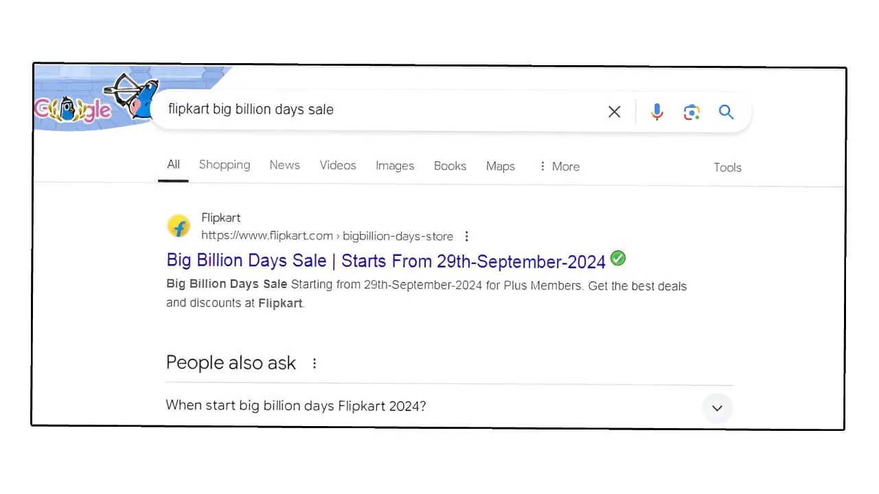 Flipkart Big Billion Days Sale