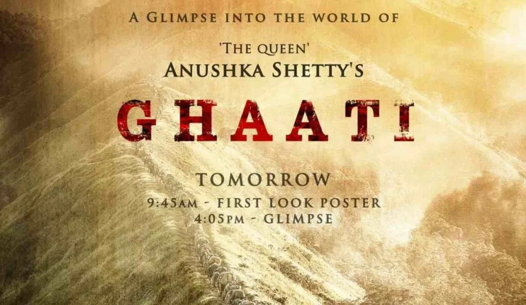 Anushka Shetty Ghaati's