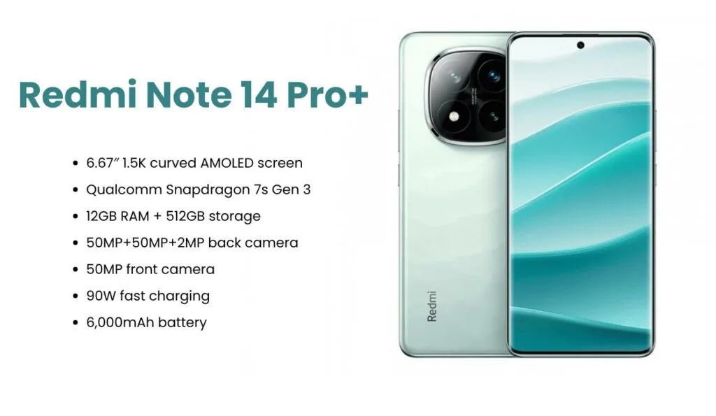 Redmi Note 14 Pro+