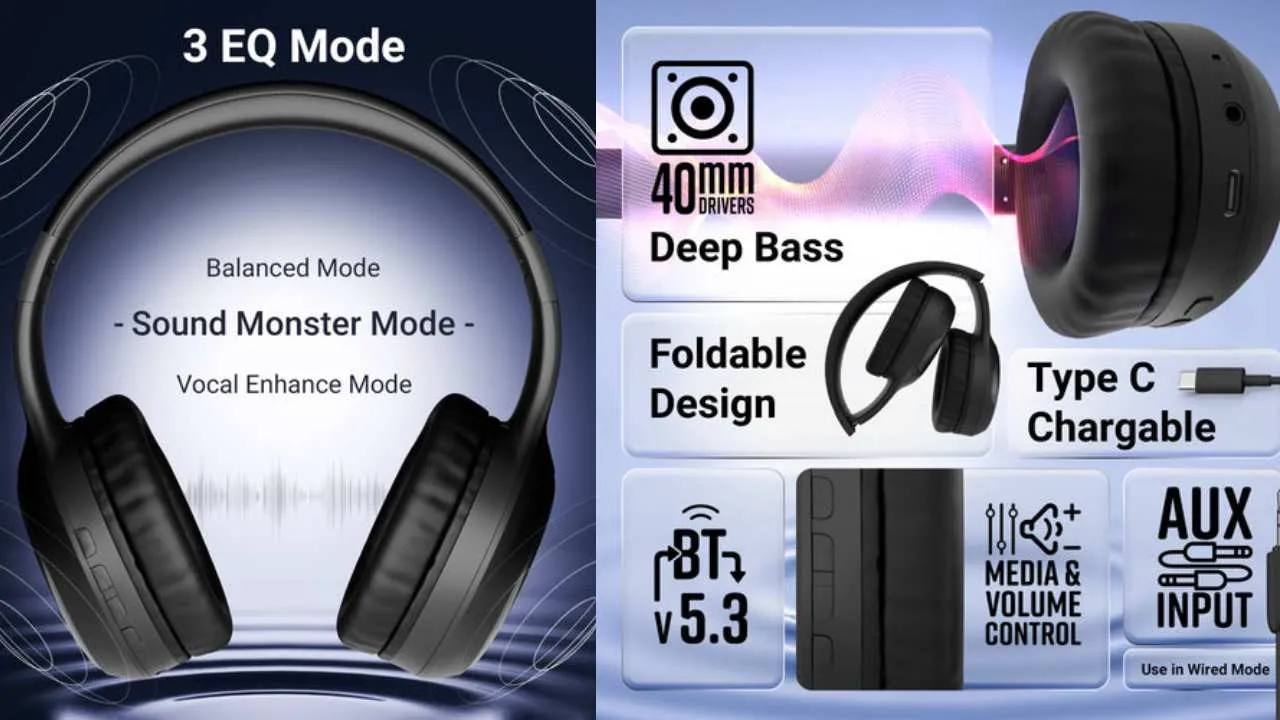 Zebronics Zeb-Thunder Max headphones