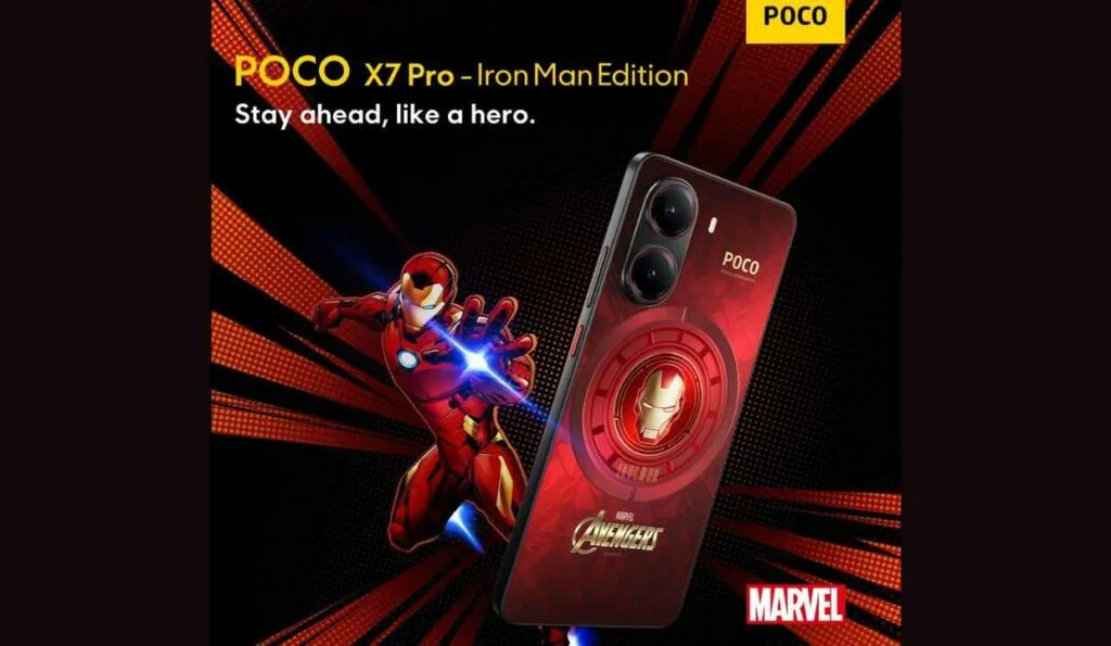 POCO X7 Pro Iron Man Edition