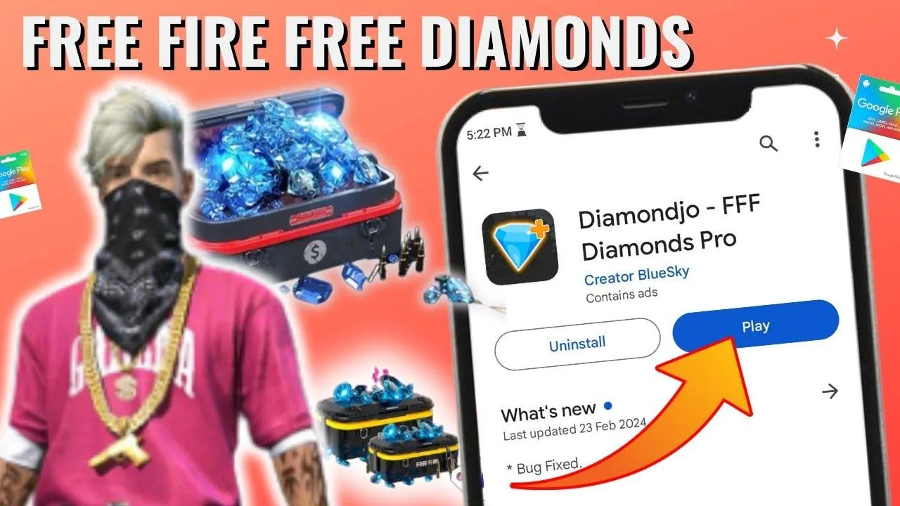 Free Fire Max diamonds