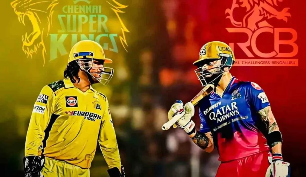 CSK vs RCB<br />
