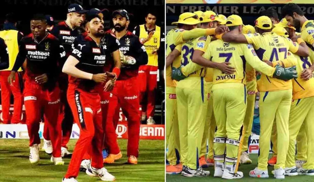 CSK vs RCB<br />
