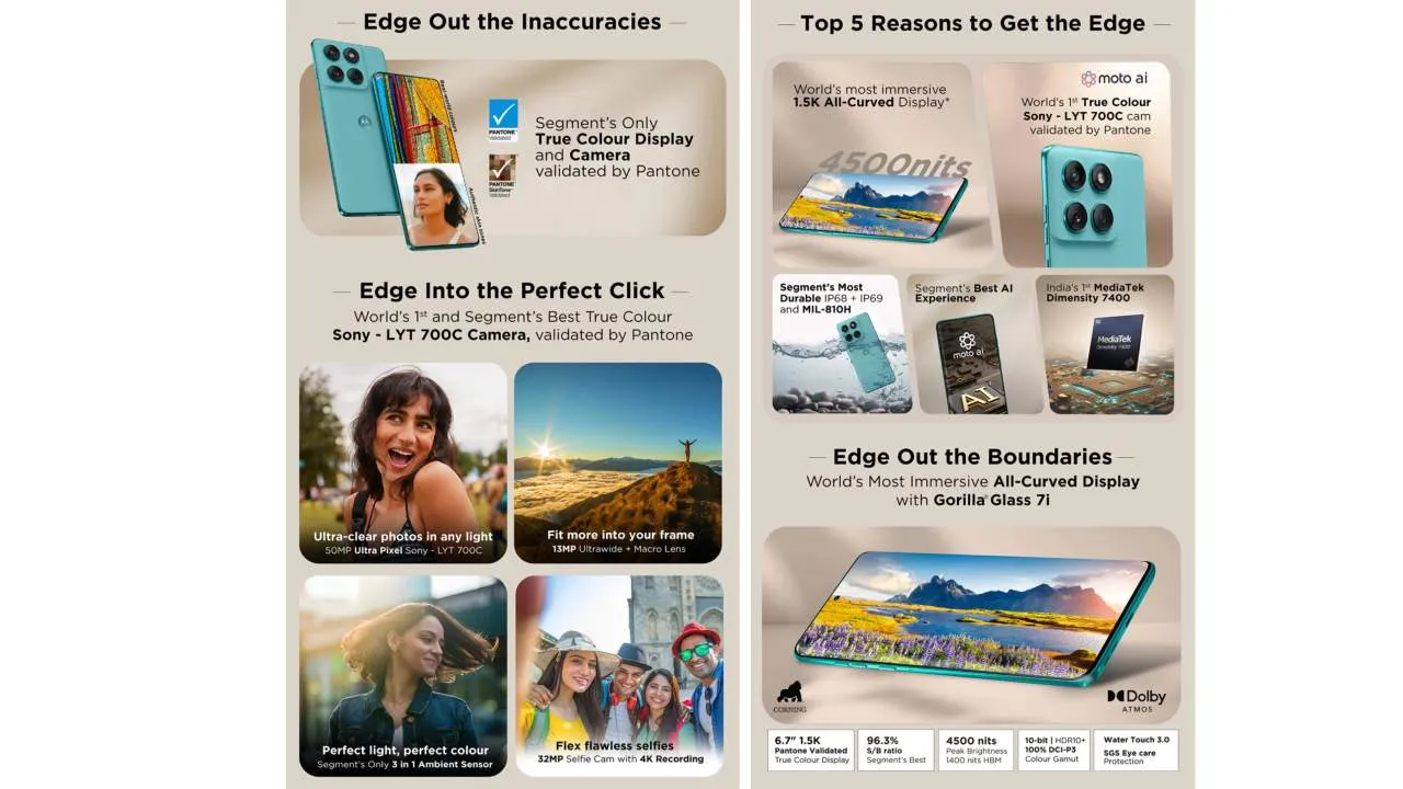 Moto Edge 60 Fusion to Launch in India on April 2